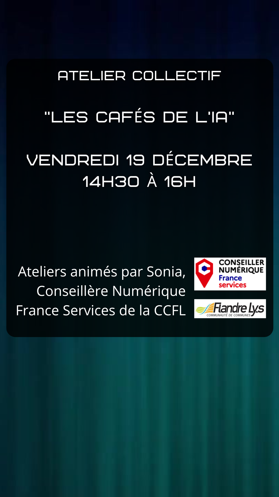 Atelier Numérique Collectif "Les Cafés de l'IA"