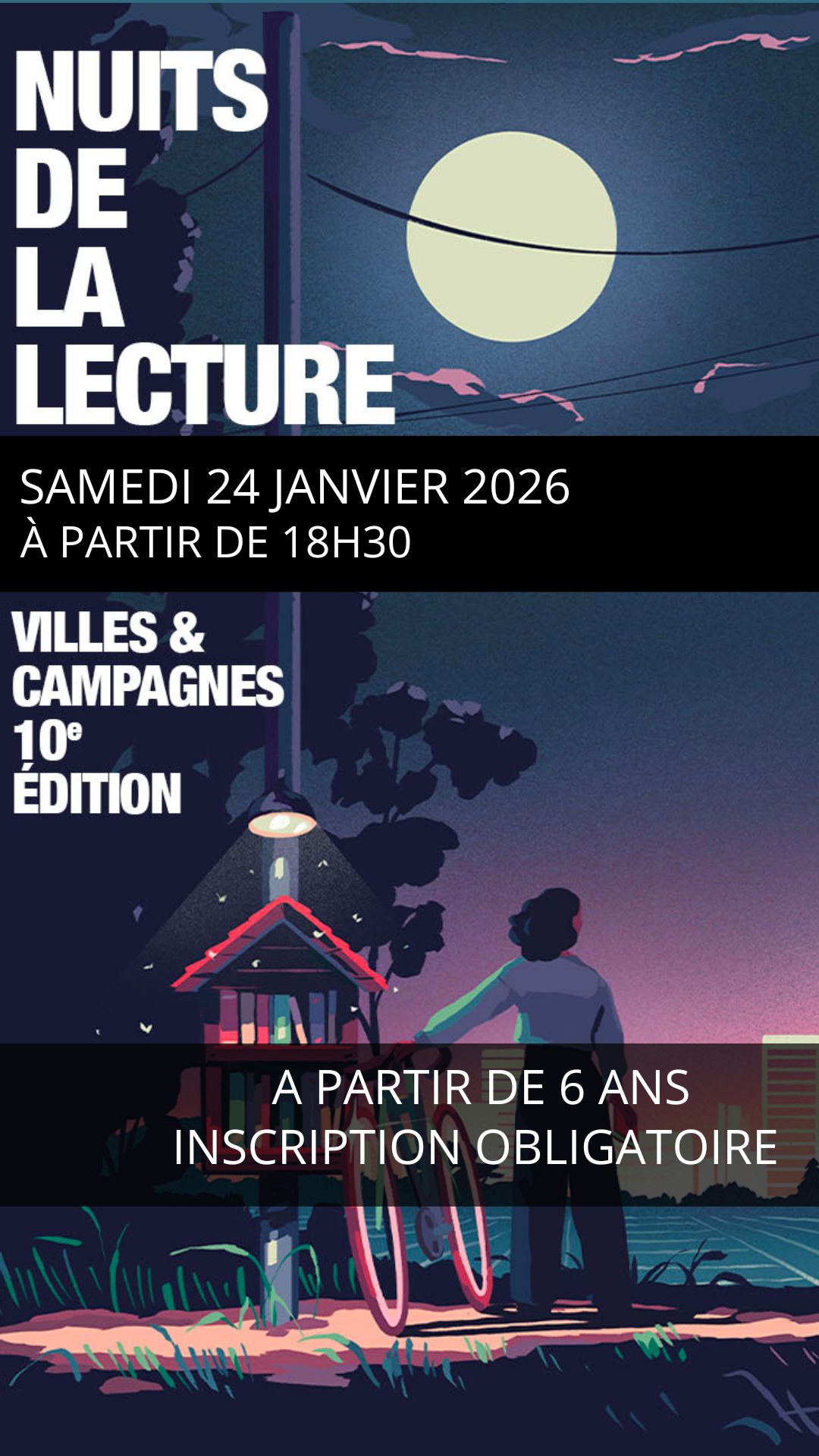 NUIT DE LA LECTURE 2026 - Parcours photographique "Merville, côté ville et côté campagne"