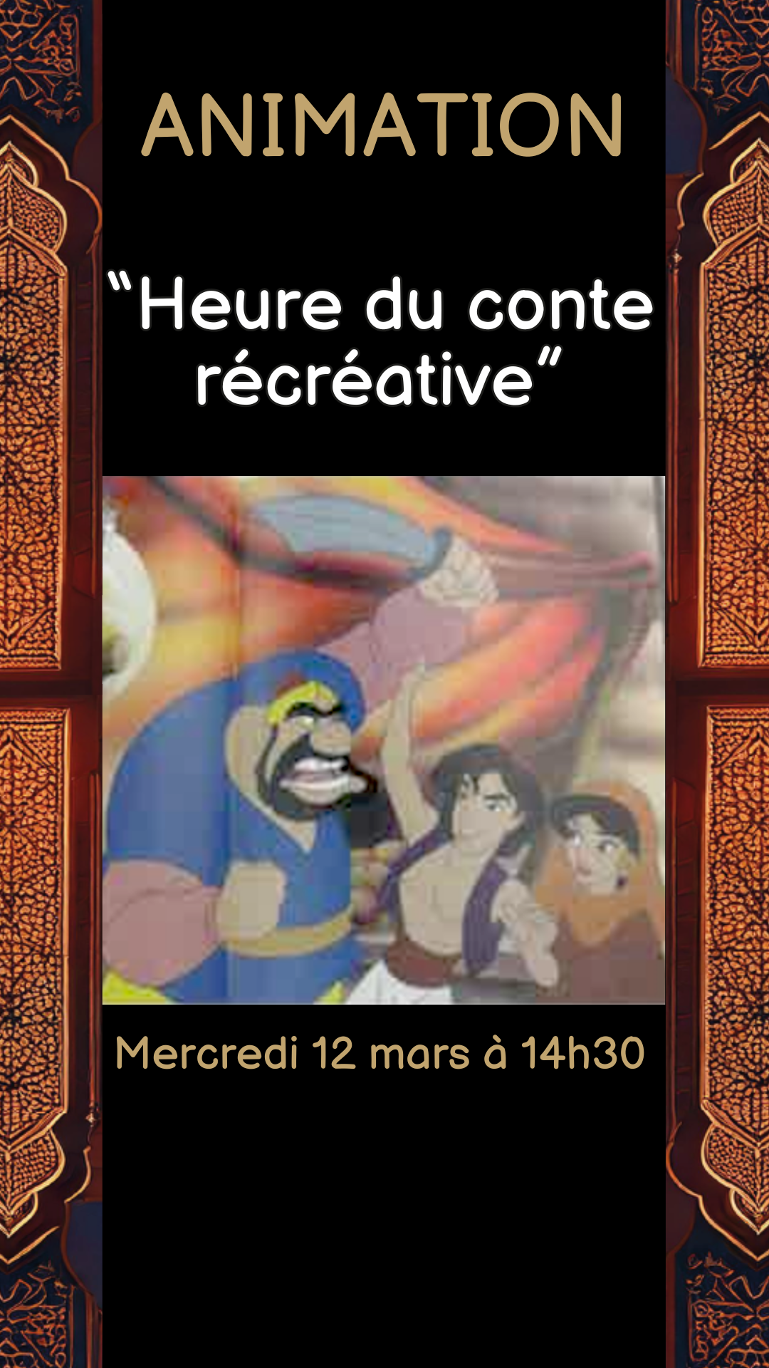 ANIMATION "Heure du conte récréative"