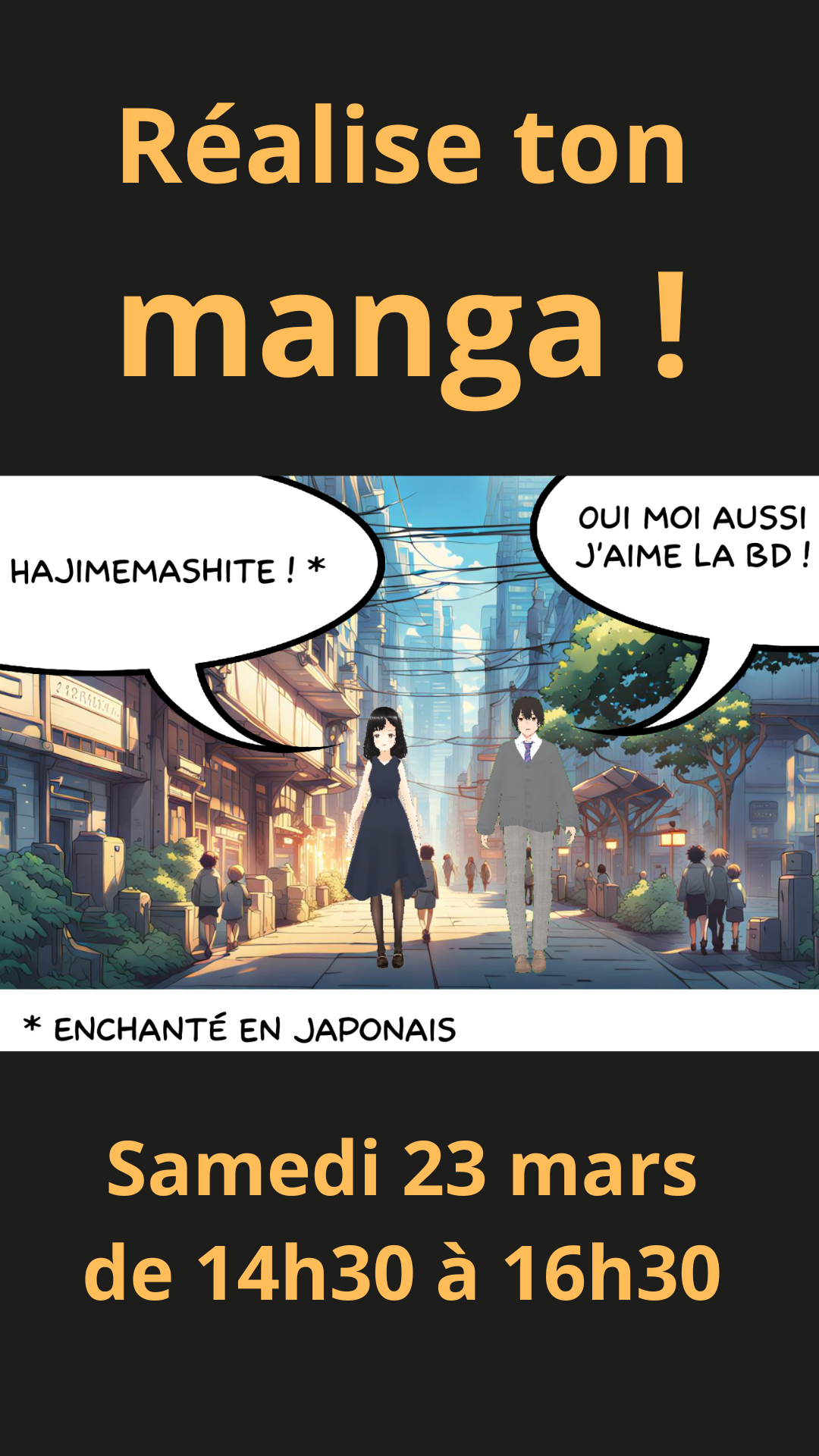 ATELIER NUMERIQUE "Réalise ton manga"