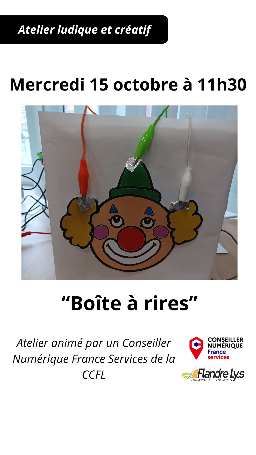 ATELIER "Boîte à rires"