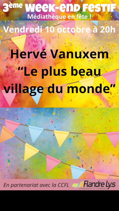 "Le plus beau village du monde" par Hervé Vanuxem
